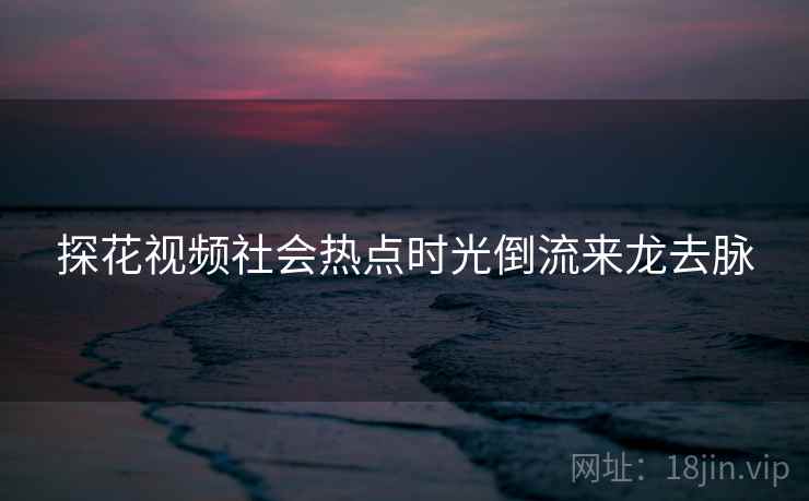 探花视频社会热点时光倒流来龙去脉