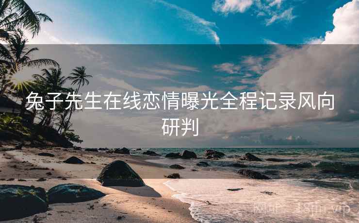 兔子先生在线恋情曝光全程记录风向研判