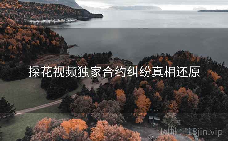 探花视频独家合约纠纷真相还原