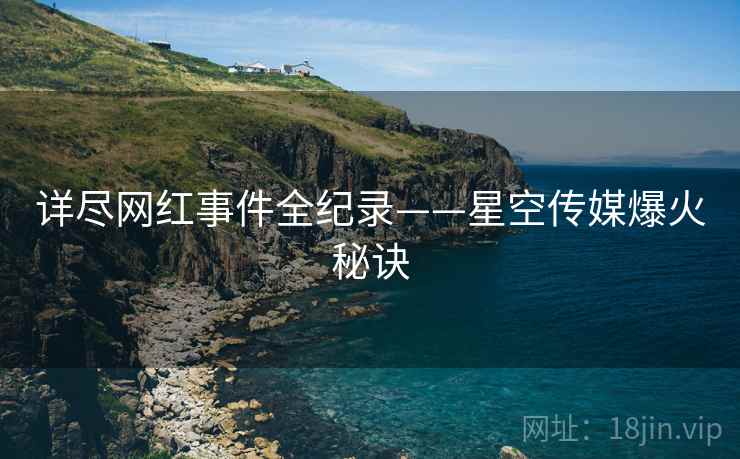 详尽网红事件全纪录——星空传媒爆火秘诀